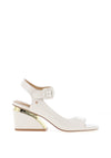 Kate Appleby Yaxley Dome Heel Sandals, Cotton