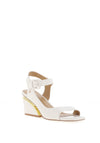 Kate Appleby Yaxley Dome Heel Sandals, Cotton