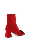 Kate Appleby Aberdoux Heeled Boots, Poppy Red