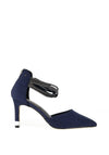 Kate Appleby Appledore Shimmering Multi Strap Heeled Shoes, Sapphire Sparkle