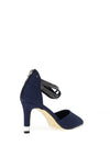 Kate Appleby Appledore Shimmering Multi Strap Heeled Shoes, Sapphire Sparkle