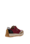 Kate Appleby Berk Animal Print Trainers, Wine Multi