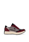 Kate Appleby Berk Lace Up Lug Trainer, Wine