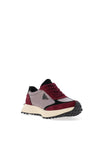 Kate Appleby Berk Lace Up Lug Trainer, Wine