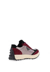 Kate Appleby Berk Lace Up Lug Trainer, Wine