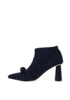 Kate Appleby Bingham Embellished Bow Ankle Boots, Navy