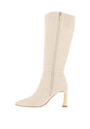 Kate Appleby Brompton Knee High Boot, Cream