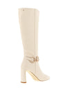 Kate Appleby Brompton Knee High Boot, Cream