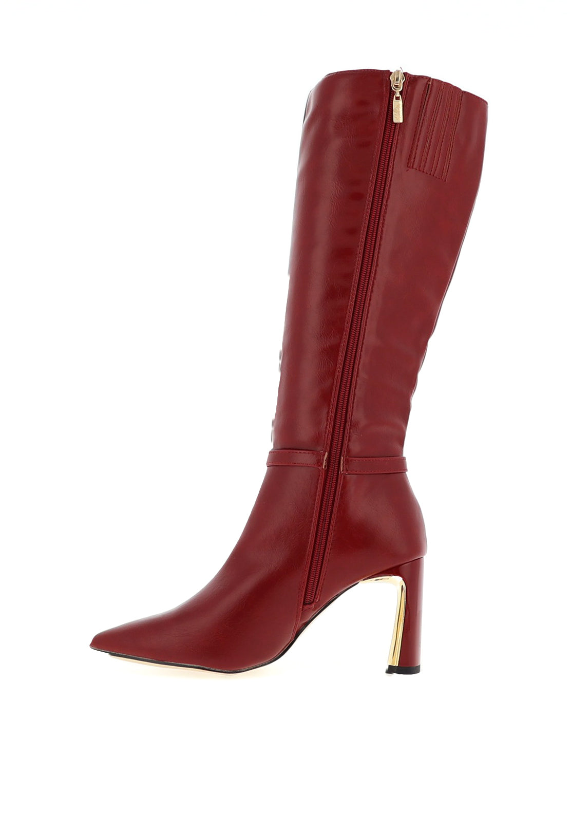 Kate Appleby Brompton Knee High Boot, Red