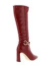 Kate Appleby Brompton Knee High Boot, Red