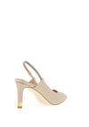 Kate Appleby Burnett Diamante Sling Back Heeled Shoes, Gold
