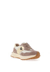 Kate Appleby Caithness Lace Up Lug Sole Trainers, Cream