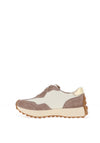 Kate Appleby Caithness Lace Up Lug Sole Trainers, Cream