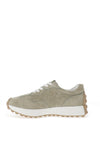 Kate Appleby Caithness Lace Up Lug Sole Trainers, Lichen