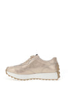 Kate Appleby Caithness Lace Up Lug Sole Trainers, Shell Shine