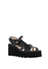 Kate Appleby Carnchatham Multi Strap Platform Sandals, Schwarz Mix