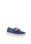 Kate Appleby Chatteris Brooch Platform Loafers, Blue Lagoon