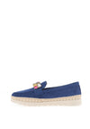 Kate Appleby Chatteris Brooch Platform Loafers, Blue Lagoon