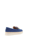 Kate Appleby Chatteris Brooch Platform Loafers, Blue Lagoon