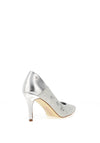 Kate Appleby Colne Pointed Toe Court Shoes, Chrome Marble