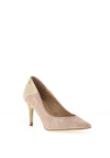 Kate Appleby Colne Pointed Toe Court Shoes, Gold Marble