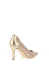Kate Appleby Colne Pointed Toe Court Shoes, Gold Marble