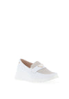 Kate Appleby Didcot Faux Suede Wedge Loafers, Cool Dawn
