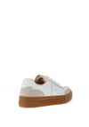 Drilleys Eighty Fleece Lined Platform Trainers, Flawless White