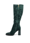 Kate Appleby Edgware Embellished Knee-High Boots, Emerald Green