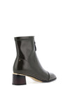 Kate Appleby Greenhill Front Tape Zip Heeled Boots, Forest
