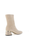 Kate Appleby Hackenby Diamante Block Heeled Boots, Beige