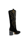 Kate Appleby Haver Hill Embellished Heeled Boots, Black
