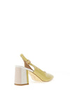 Kate Appleby Helier Boucle Heeled Loafers, Citrine
