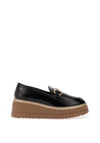 Kate Appleby Keady Platform Loafers, Black