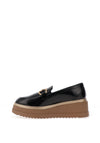 Kate Appleby Keady Platform Loafers, Black