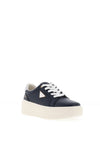 Kate Appleby Arncott Leather Platform Trainers, Sapphire