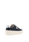 Kate Appleby Arncott Leather Platform Trainers, Sapphire