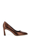 Kate Appleby Bamburgh Pointed Toe Court Shoe, Bronze