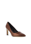 Kate Appleby Bamburgh Pointed Toe Court Shoe, Bronze