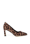Kate Appleby Bamburgh Cheetah Printed Pointed Toe Court Shoe, Brown