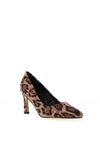 Kate Appleby Bamburgh Cheetah Printed Pointed Toe Court Shoe, Brown