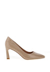 Kate Appleby Bamburgh Pointed Toe Court Shoe, Beige