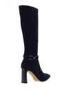 Kate Appleby Comberton Faux Suede Knee High Sock Boots, Navy