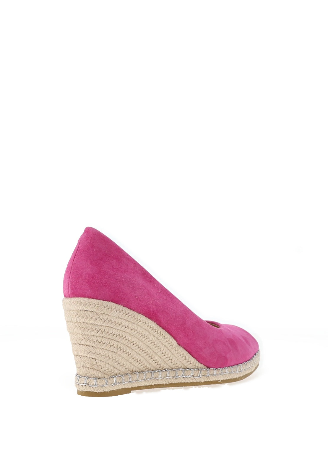 Kate Appleby Eastrea Faux Animal Printed Peep Toe Wedge Sandals, Magenta