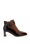 Kate Appleby Eltisley Buckle Detail Heeled Ankle Boot, Tan