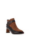 Kate Appleby Eltisley Buckle Detail Heeled Ankle Boot, Tan