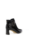 Kate Appleby Eltisley Buckle Detail Leather Heeled Ankle Boot, Black