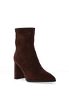 Kate Appleby Lonstowe Faux Suede Heeled Ankle Boots, Brown