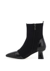 Kate Appleby Pymoor Faux Suede Heeled Sock Boots, Black