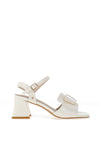 Kate Appleby Tetsworth Block Heeled Sandals, Linen